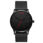 Orologio MVMT Classic Black Leather frontale