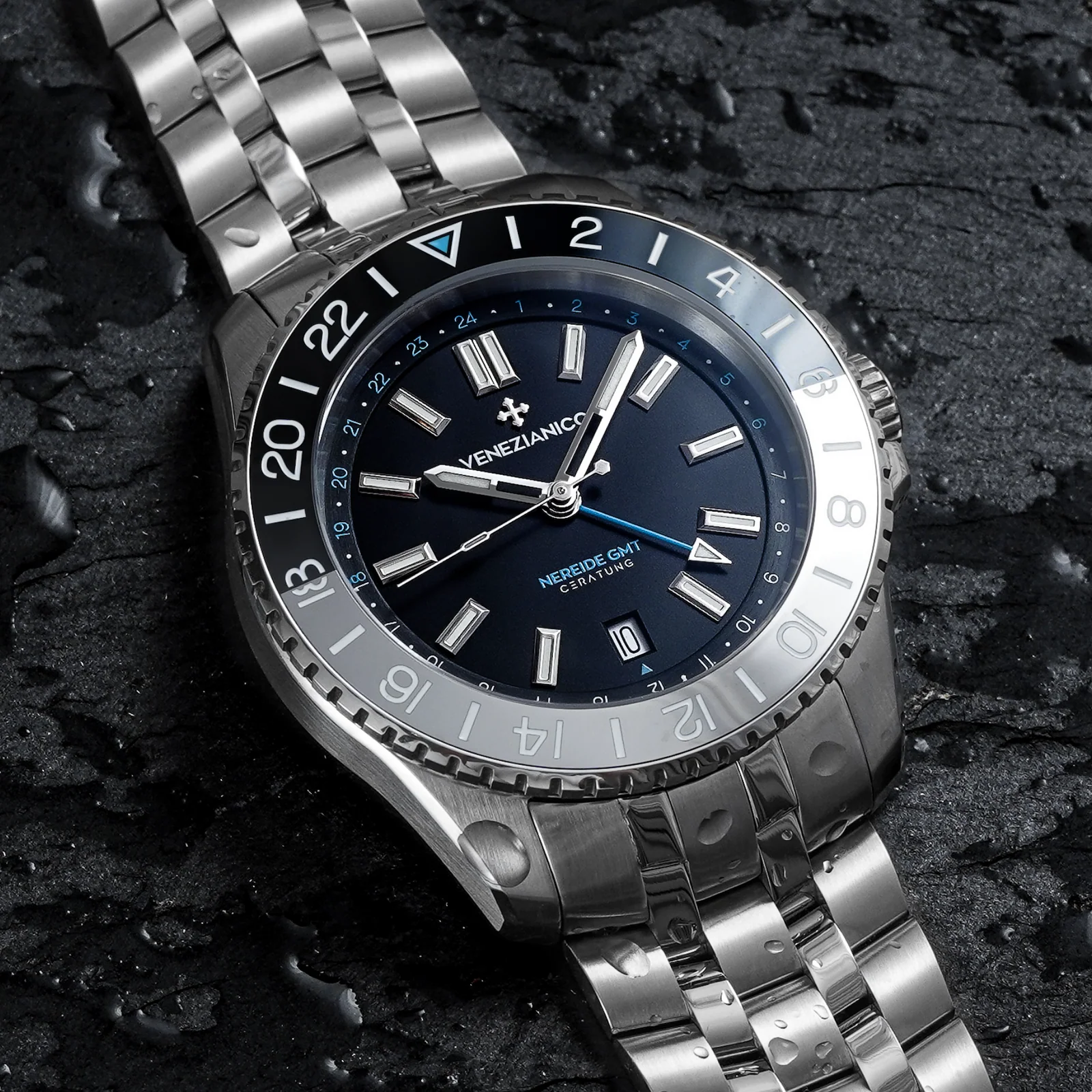 VENEZIANICO NEREIDE GMT Ceratung™ Sansovino - immagine 6