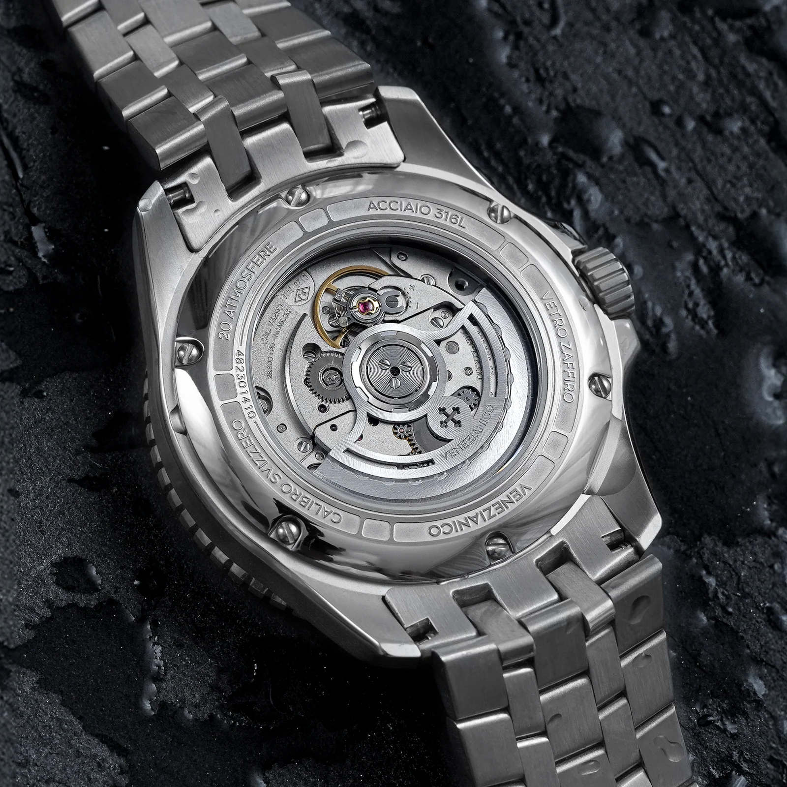 VENEZIANICO NEREIDE GMT Ceratung™ Sansovino - immagine 7