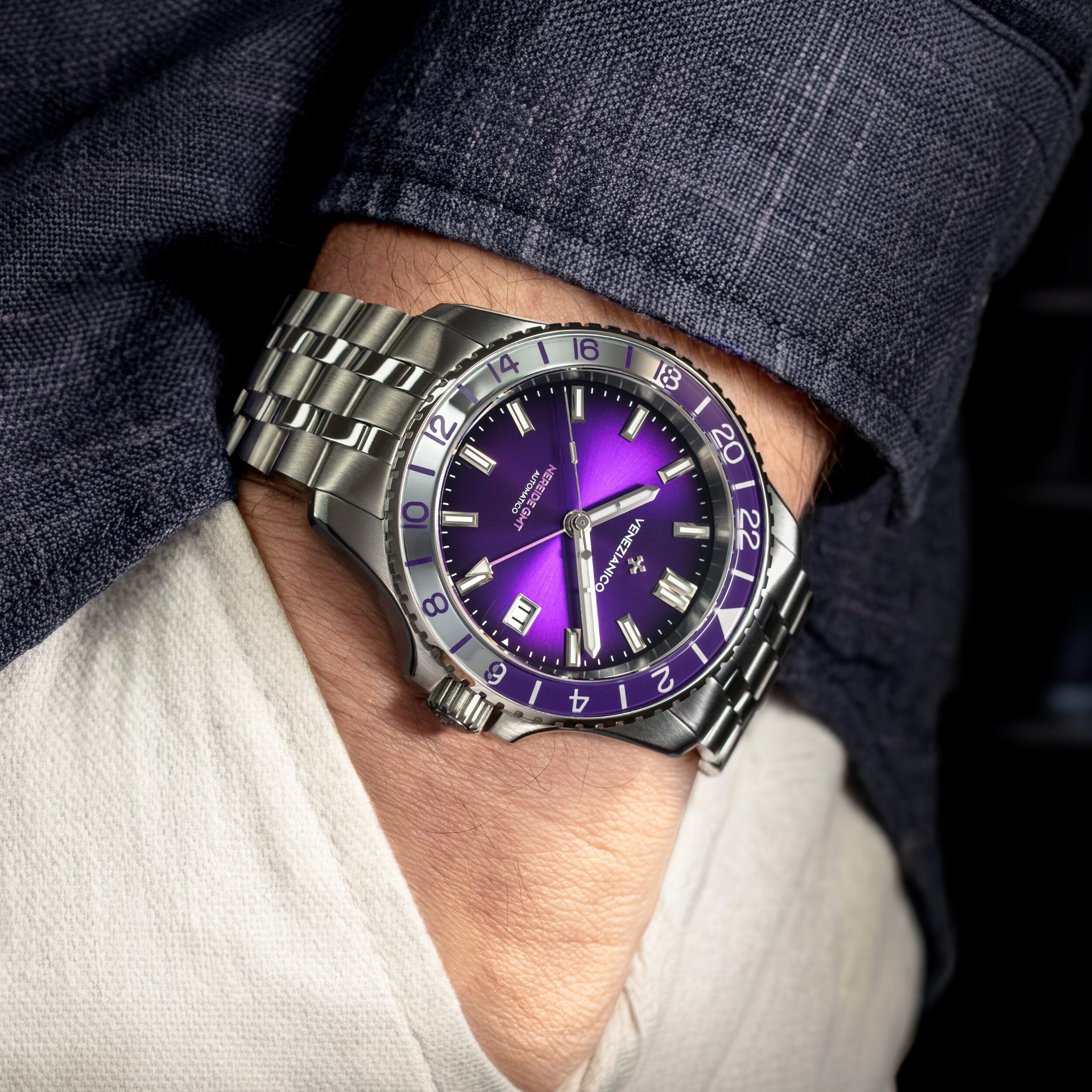 Nereide GMT Venezianico viola - immagine 2