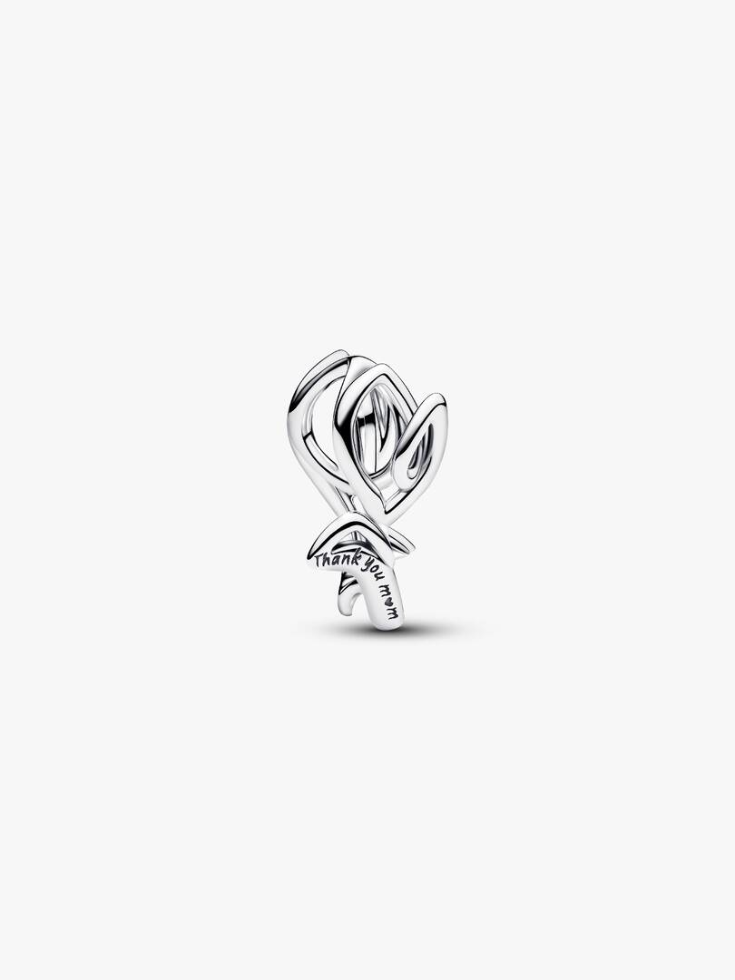 Charm Pandora Openwork Tulipano