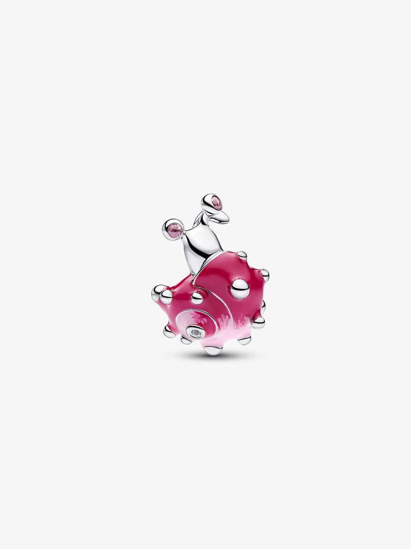 Charm Pandora Lumaca Rosa