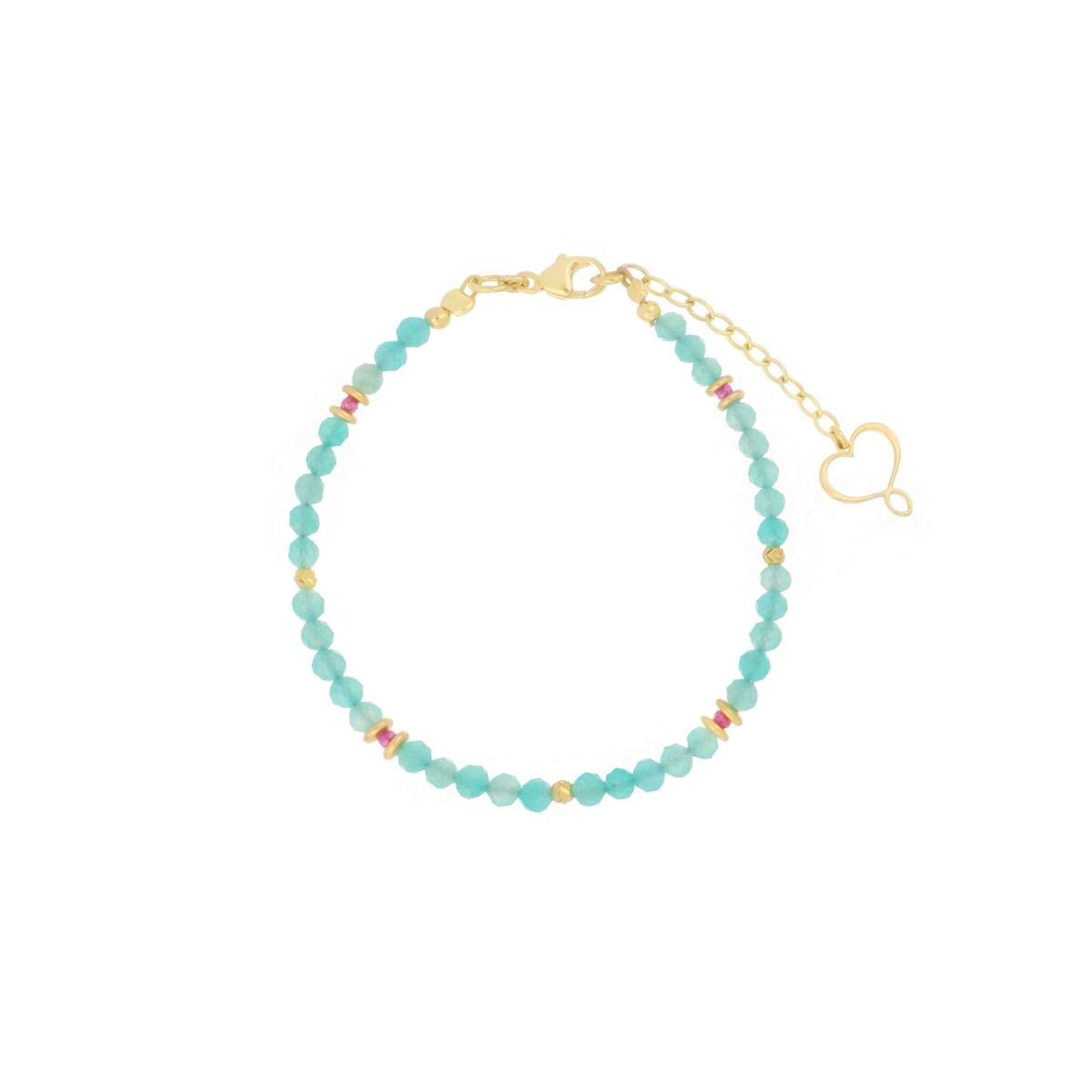 Bracciale Maman et Sophie pietre di amazzonite