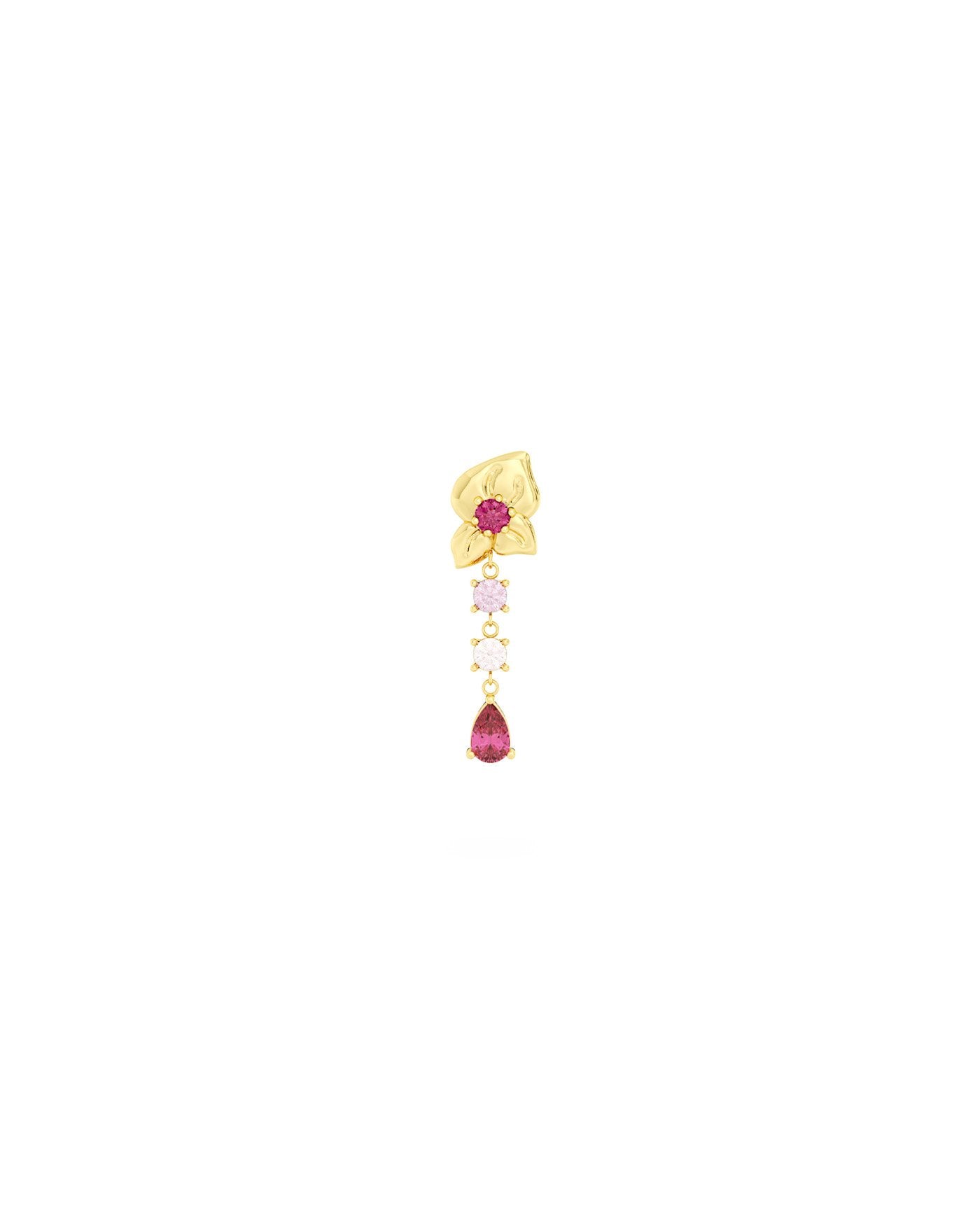 Orecchino Amabile Rosie placcato oro