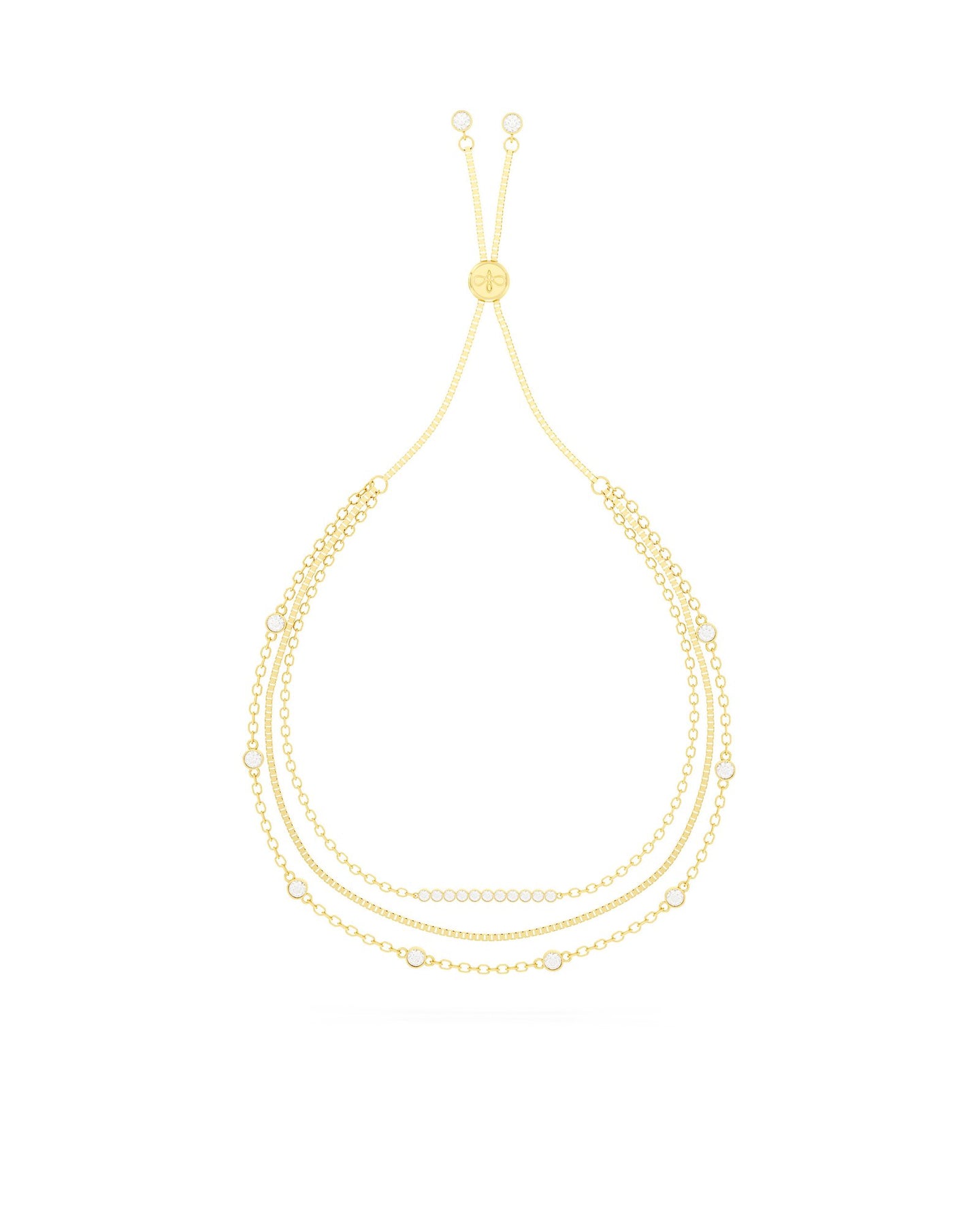 Bracciale Amabile Dea placcato oro - immagine 2