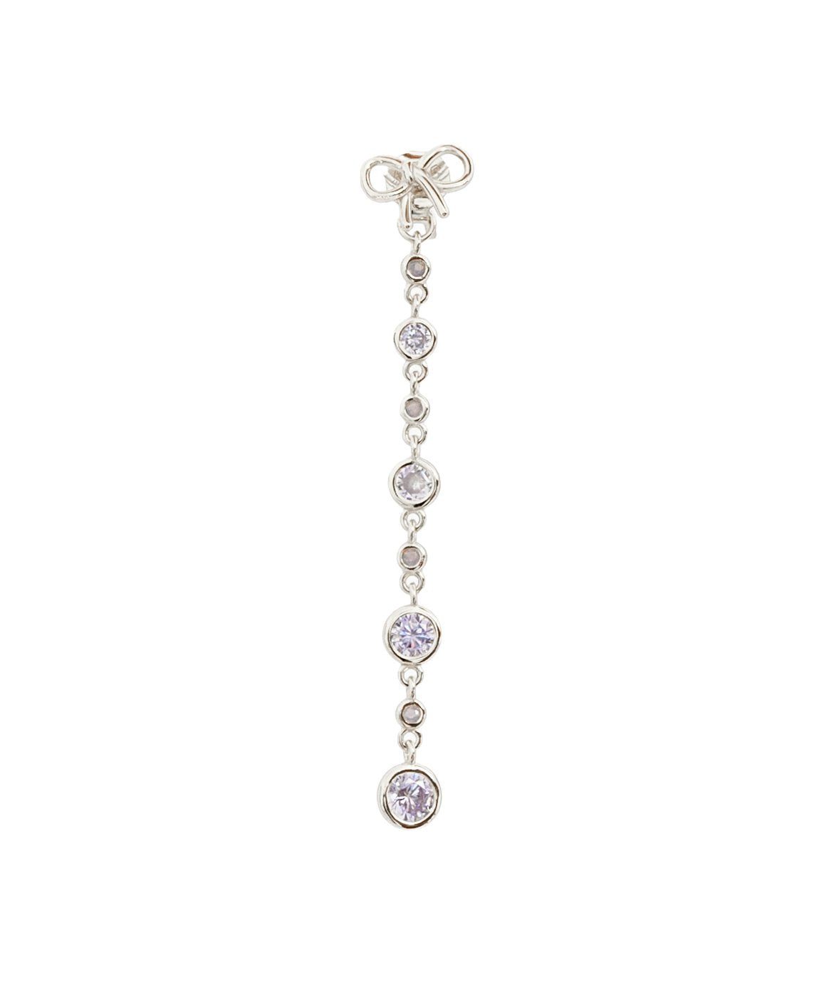 Orecchino Amabile Charmi Mirabelle placcato argento