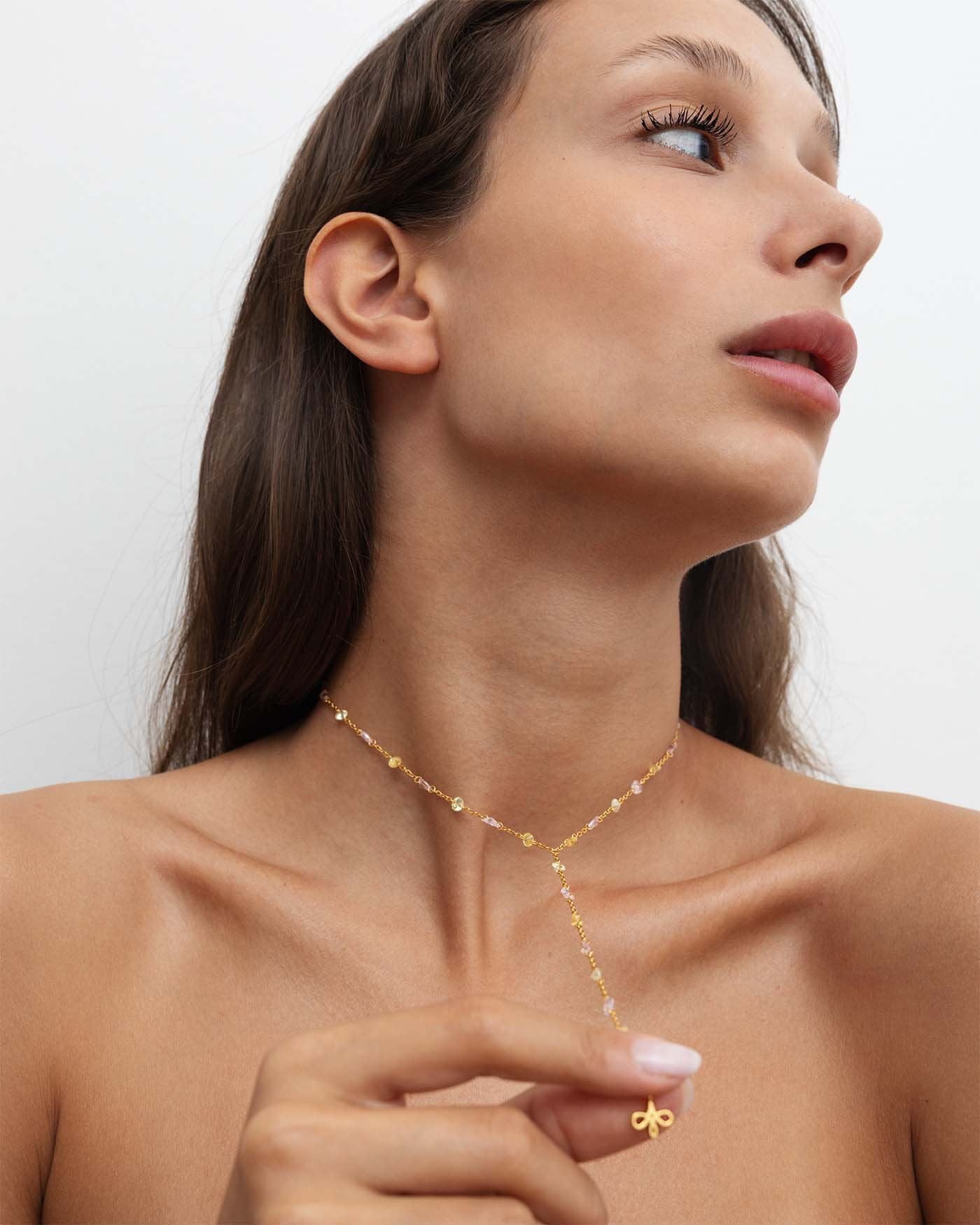 Collana Amabile Warm Gaze placcato oro - immagine 3
