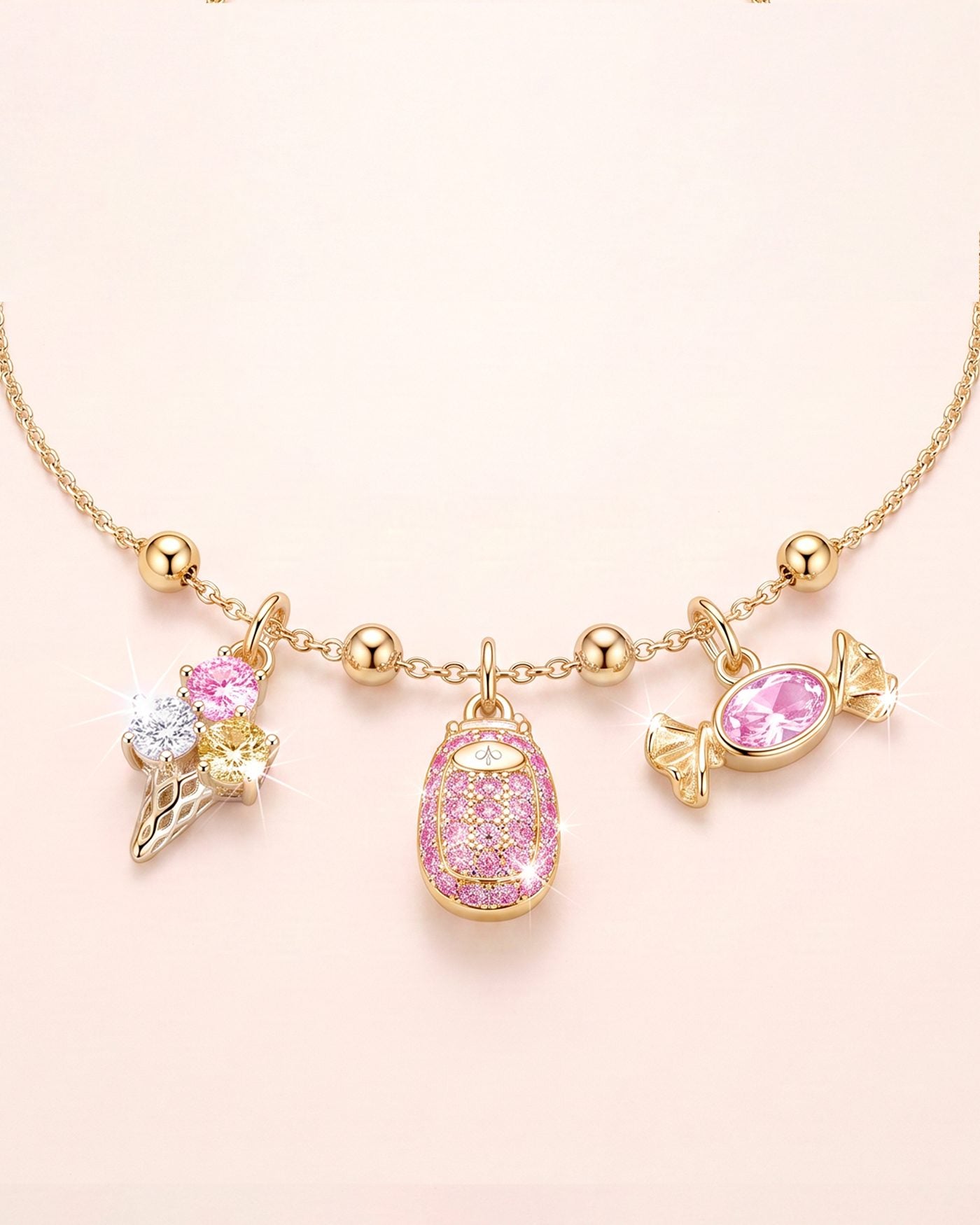 Chocker Amabile Lovli placcato oro - immagine 4